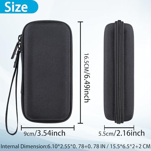 Premium Khanka Hard Travel Case for Anker Mag Go 3-in-1 Charging Station – Ultimate Qi2 Certified Wireless Charger Protection, Lightweight & Custom-Fit Design, Sleek White Finish for Effortless Portability and Organization