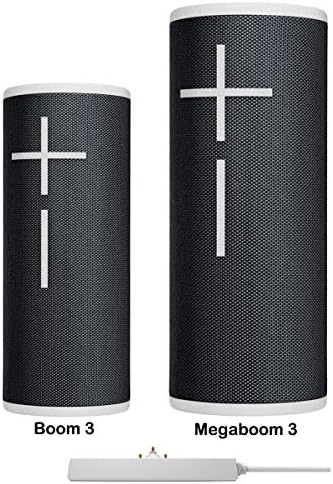 Ultimate Ears Power Up Charging Dock for Boom 3 & Megaboom 3 – Premium Speaker Charger with 5-Foot Cable & Wall Adapter – Sleek Design for Effortless Charging of Blast & Megablast Models – Ideal Accessory for Home & Office Use – Not Compatible with Boom 4 or Megaboom 4