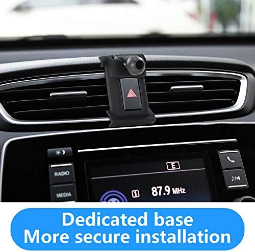 LUNQIN Premium Car Phone Holder for Honda CR-V & CR-V Hybrid (2023-2025) – Secure Mobile Cradle for Hands-Free Navigation, Charging, and Easy Access – Ultimate Auto Interior Accessory for Drivers Seeking Safety and Convenience