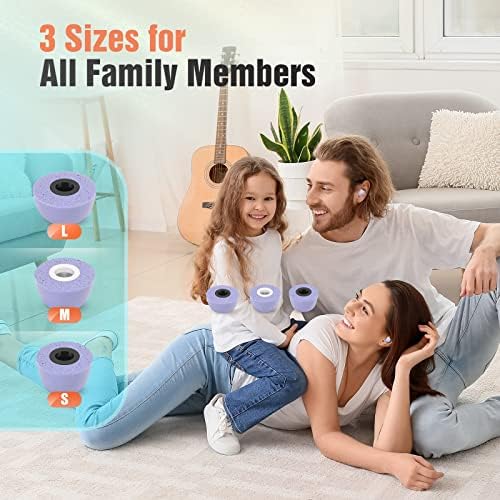 Transform Your Audio Experience with Premium Memory Foam Ear Tips for Samsung Galaxy Buds 2 Pro – Ultimate Comfort, Secure Anti-Slip Design, Noise Isolation, and Convenient Charging Case Compatibility – 3 Pairs (S/M/L, Black) – Elevate Sound Quality and Enjoy Uninterrupted Listening