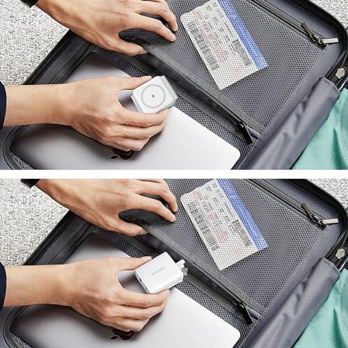 Ankilo 3-in-1 Mag Safe Travel Charger: Premium Foldable Wireless Charging Station for i Phone 15/14/13/12, Apple Watch, and Air Pods Pro – Rapid Multi-Device Power Hub with Magnetic Alignment for Ultimate Portability and Organization