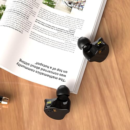 Transform Your Soundscape with CCZ Melody Hybrid Driver Wired Earbuds – Premium In-Ear Monitors Featuring High-Definition Microphone for Unmatched Call Clarity, Ergonomic Fit for Extended Comfort, and Versatile Device Compatibility – Ideal for Active Lifestyles and Conference Calls