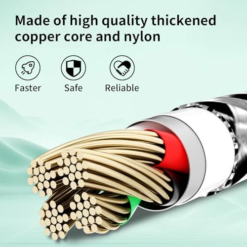 Ultimate 4-in-1 Fast Charging Cable – 65 W Multi-Device Charger with E-Mark Chip for i Phone 16/15/14/13, i Pad, and Laptops – High-Speed USB-C/Lightning Connectivity for Enhanced Performance and Versatility