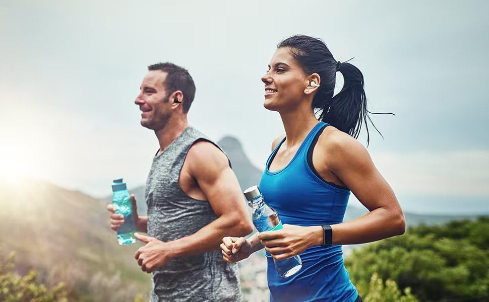 Revolutionary Bluetooth 5.3 Bone Conduction Wireless Ear Clip Headphones – Waterproof Hi-Fi Sport Earbuds for Dynamic Lifestyles – Ultra-Lightweight Design Ensures Comfort and Unmatched Sound Quality for Fitness and Outdoor Adventures