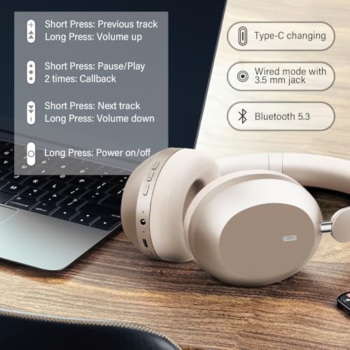 Purple Y05 Wireless Over-Ear Headphones – Unmatched 48-Hour Playtime, Premium Audio Performance, Travel-Friendly Foldable Design, Luxurious Soft Earpads for Ultimate Comfort – Versatile Compatibility & Enhanced Listening Experience