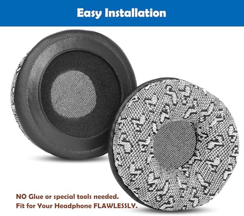 Ultimate Comfort Memory Foam Earpads for Logitech PC960 & H-Series Headphones – High-Performance Replacement Cushions Featuring Breathable Fabric for Long-lasting Durability and Enhanced Audio Clarity