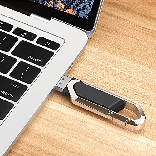 64 GB Portable Metal USB Flash Drive – Stylish Red Keychain Memory Stick for Fast External Data Storage and Seamless File Transfer – Ideal for Students and Professionals