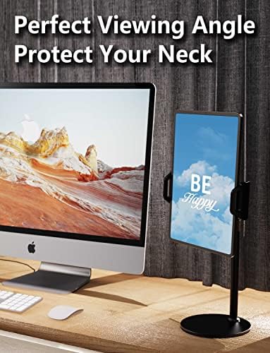 Enhance Your Workspace with the MAGIPEA Adjustable Tablet Stand and Holder – Versatile, Bendable Design for Unmatched Device Compatibility, Perfect for i Pad Pro, Kindle, Switch, and More – Ideal for Multi-Angle Viewing and Hands-Free Use in Any Setting