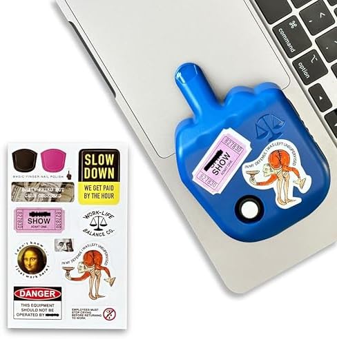 Stay Productive with the Cordless Laptop Trackpad Jiggler – 6-Month AA Battery Life, Undetectable Operation for Seamless Workflow – Effortlessly Keeps Your Touchpad Active for Uninterrupted Performance – Ideal Mechanical Mouse Mover for Professionals on the Go – ON/OFF Switch for Easy Control and Enhanced Compatibility (Excludes De II) – Perfect for Long Meetings and Multitasking!