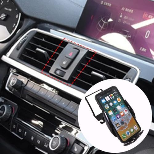 BMW Series Central Control Phone Mount – Premium GPS Holder for M2, M3, M4 & F-Series – Universal Mobile Cradle with Effortless Installation, Adjustable Angles, and Robust Safety Features – Elevate Your Driving Experience with a Sleek, Durable Design