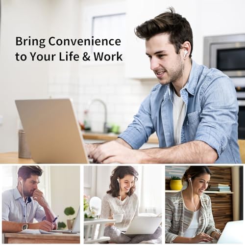 Magnetic USB C Earbuds for Samsung Galaxy S24 Ultra, S23 FE, S22, S21, A54, A53 & i Phone 16, 15 Pro Max – Noise Isolating Wired Headphones with Microphone and Volume Control for Enhanced Audio Experience – Perfect for Music Lovers and Professionals