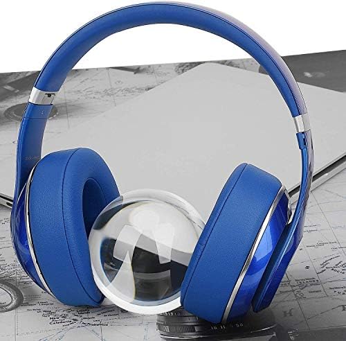 Transform Your Beats Studio Listening with Solo WIT Premium Replacement Ear Pads – Luxurious Soft Protein Leather Cushions Featuring Noise Isolation Memory Foam for Ultimate Comfort and Superior Sound Quality, Vibrant Orange Design for Enhanced Style with Studio 2 & 3 Headphones