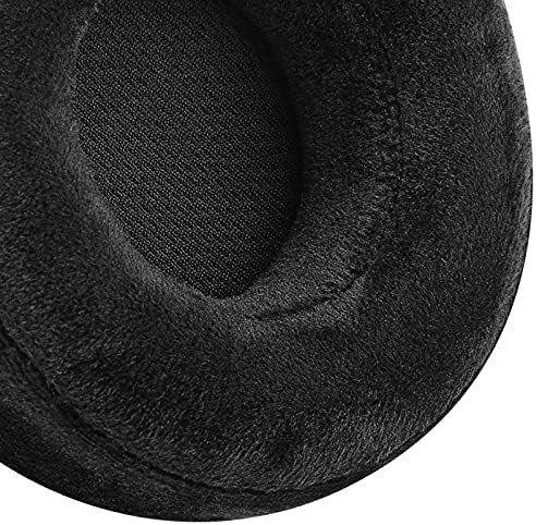 Geekria Premium Velour Ear Pads for Corsair Virtuoso RGB/Wireless SE/Wireless XT Headphones – Luxurious Comfort & Superior Sound Isolation Replacement Cushions in Sleek Black – Easy Installation & Enhanced Durability for Extended Listening Enjoyment