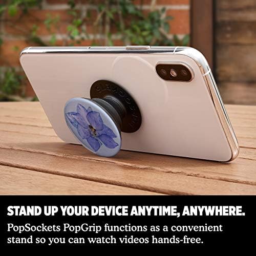 Magnetic Pop Grip for Mag Safe – Elegant Enamel Rose Noir | Multifunctional Phone Stand with Secure Grip & Customizable Swappable Top | Effortless Hands-Free Viewing Kickstand | Wireless Charging Compatible Accessory for Enhanced Smartphone Usability
