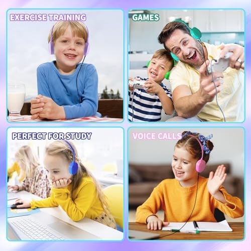 Classroom Essential 30-Pack Multi-Color Headphones: Durable, Comfortable, and Versatile Earphones for Students, Teens, and Adults – Perfect for Learning, Group Activities, and Enhanced Device Compatibility