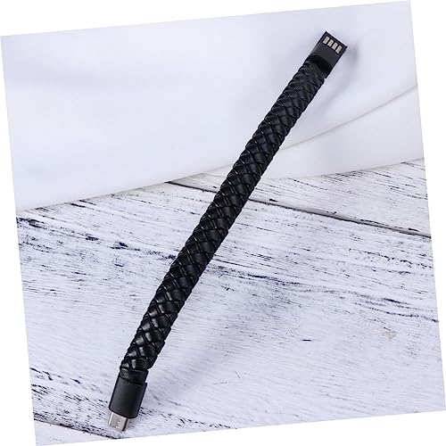 3pcs Charging Cable Bracelet Data Charge Cord Braided Wristband Style Portable USB-c Cable for Devices – Enhanced Compatibility and Speed