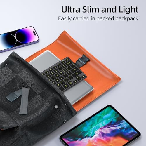 Experience Ultimate Comfort with the BFRIENDit Ultra-Quiet Wireless Keyboard – Sleek 2.4 GHz Connection for Mac & Windows, Slim Chocolate Key Design for Effortless Typing and Enhanced Productivity, Perfect for Home, Office, and Smart TV Use – Effortless Connectivity Meets Stylish Functionality