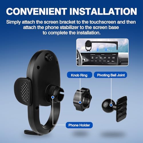 Autorder 360-Degree Rotating Car Phone Holder for Toyota Corolla 2019-2025 & Corolla Cross 2022-2025 – Hands-Free Air Vent Mount for Optimal Navigation & Communication – Durable & Sleek Design for Enhanced Driving Safety and Convenience
