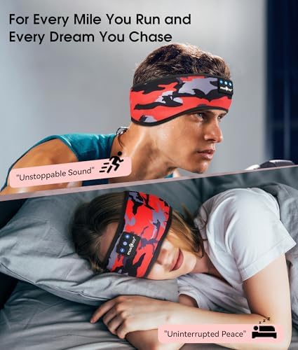 Revolutionary Bluetooth 5.4 Sleep Mask Headphones with Superior HD Sound Quality – Ultimate Comfort Music Headband Perfect for Travel, Yoga, and Running – Exceptional Gift Option for All, Featuring Unmatched Compatibility for an Elevated Listening Experience