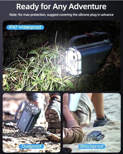 Ultimate 30000 m Ah Portable Power Bank – 65 W USB-C PD Fast Charger with Smart Digital Display for Laptops, Tablets, and Smartphones – Universal Multi-Device Compatibility for Mac Book, Dell XPS, i Pad, Steam Deck, i Phone, and Samsung – Essential Travel Power Solution