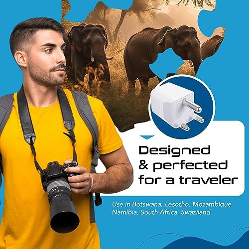 Compact Dual USB Travel Adapter for Effortless Charging in Australia, New Zealand, and China – Essential Type I Plug for Phones, Tablets, and Cameras – Quick Charge Capability with Universal Compatibility for Hassle-Free Global Adventures