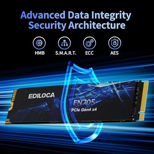 Unleash Blazing Performance with the EN600 PRO 256 GB NVMe SSD – Lightning-Fast 3200 MB/s Speeds for Gamers & Creators, PCIe 3.0 Gen 3 x4 M.2 2280 Internal Drive with Advanced SLC Cache and 3 D NAND TLC, Equipped with Graphene Cooling Sticker for Optimal Durability and Compatibility with PCs, Desktops, and Laptops – Elevate Your Storage Experience Now!