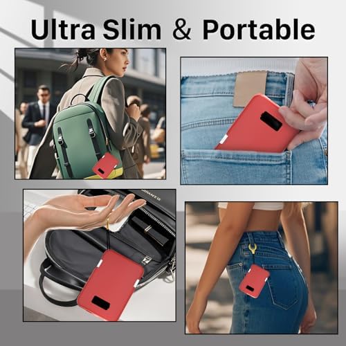 Ultra-Slim 5000 m Ah Portable Charger with Built-in Cables – Travel-Friendly Power Bank for i Phone & Android Devices – Lightweight, Efficient, and Universally Compatible External Battery Pack – High-Speed Charging with Multiple Safety Protections – Perfect for Daily Use and Emergency Power Needs – Ideal for Travelers and On-the-Go Charging Solutions