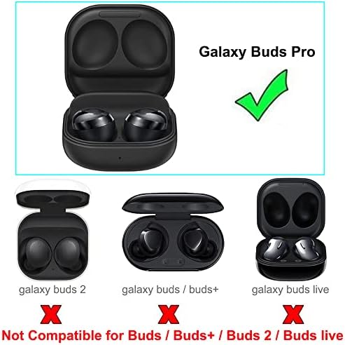 Premium Dual-Function Charging Dock for Samsung Galaxy Buds Pro SM-R190 – Versatile Wireless & Wired Charging Station with Type-C Cable (700 m Ah) – Sleek Black Design for Ultimate Earbud Convenience and Performance