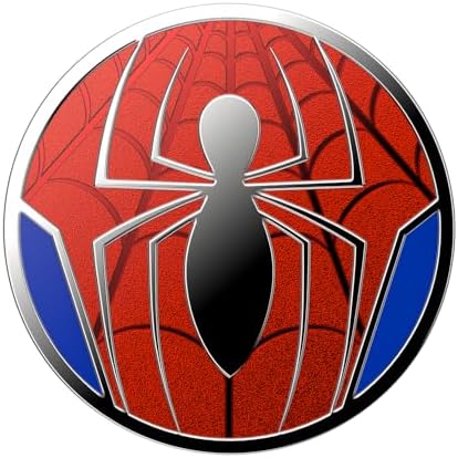 Mag Safe-Compatible Spiderman Enamel Ghost Spider Suit Pop Socket – Ultimate Hands-Free Kickstand & Wireless Charging Grip for Mobile Convenience and Style