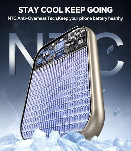 Revolutionize Your Charging Routine with the 10,000 m Ah Magnetic Wireless Power Bank – Fast Charging Battery Pack for i Phone 16/15/14/13/12 Series, Apple Watch, and Air Pods – Ultimate Travel Essential with Dual USB-C Ports and Effortless Magnetic Alignment for On-the-Go Power Solutions