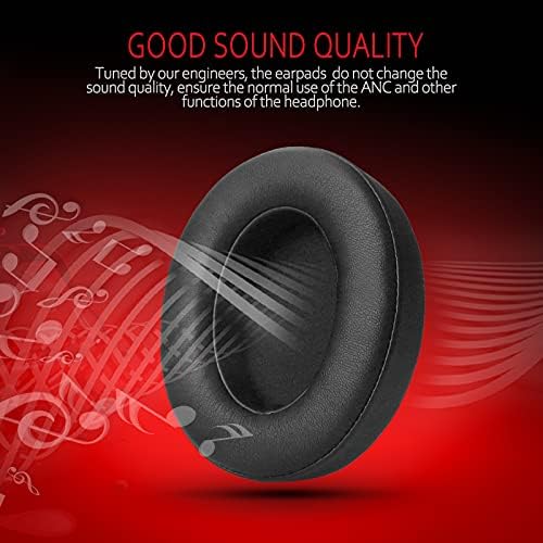 Upgrade Your Beats: Krone Kalpasmos Studio 3 & 2 Replacement Ear Pads – Soft Memory Foam Cushions for Ultimate Comfort and Noise Isolation in Vibrant Red – Perfect Fit for Wired & Wireless Models (B0501, B0500) – Enhance Sound Quality & Style Effortlessly