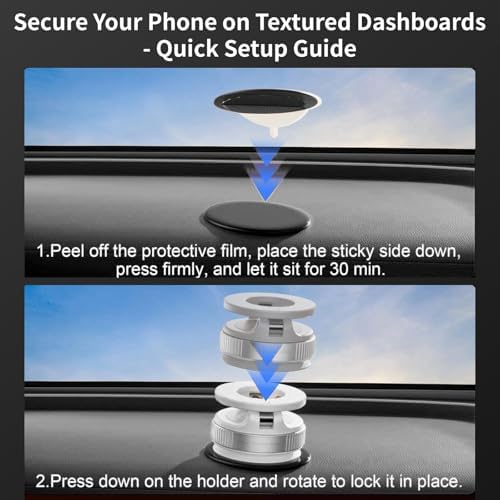 2026 Premium 360° Magnetic Phone Mount – Ultra-Strong Suction Cup Holder for i Phone & Android – Sleek Mag Safe-Compatible Design for Secure Hands-Free Navigation in Vehicles & Gyms – Elevate Your Mobile Experience with Unmatched Stability and Versatility