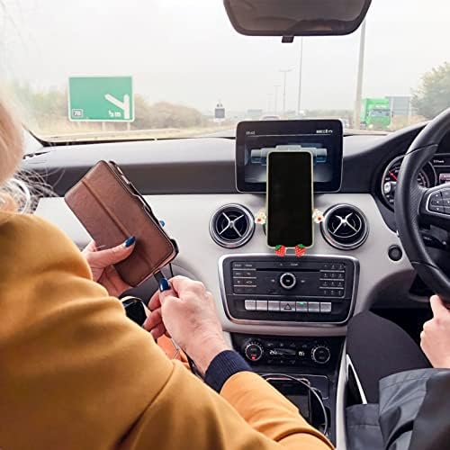 Charming Rabbit-Themed Air Vent Phone Holder for Vehicles – Universal Silicone Phone Cradle with Enhanced Magnetic Grip for Optimal Security – Perfect for Hands-Free Navigation and Stylish Interior Decor