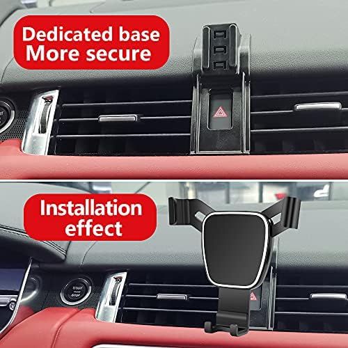 Premium Car Phone Holder for 2018-2022 Land Rover Range Rover Sport – Stylish Mobile Mount for Navigation & Hands-Free Calling – Seamless Aesthetic Integration & Adjustable Viewing Angles – Essential Auto Accessory for Safe Driving