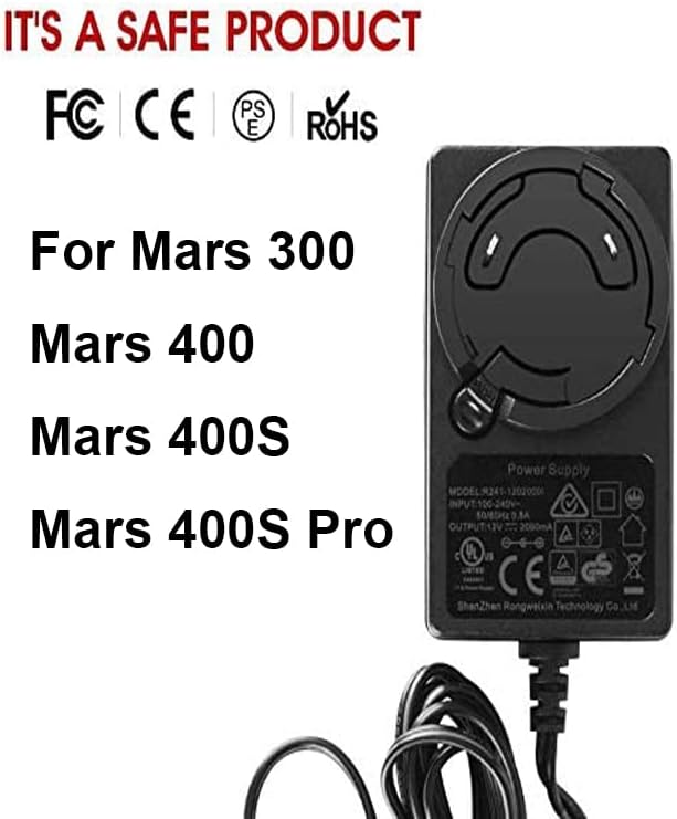 Hollyland 12 V 2 A DC Power Supply Adapter – Reliable Charger for Pyro & Mars Series Video Systems – Optimized for High-Performance Wireless Transmission & Fast Charging – US Plug Design for Seamless Connectivity