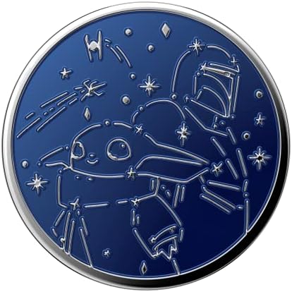 Star Wars Jedi Icon Mag Safe Phone Grip & Stand – Enhance Your Mobile Experience with Secure Magnetic Support, Wireless Charging Compatibility, and Stylish Hands-Free Kickstand for Ultimate Convenience and Fandom Expression