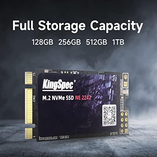 Revolutionize Your Laptop with King Spec 256 GB M.2 NVMe SSD – Lightning-Fast PCIe Gen3 x2 Internal Drive for Unmatched Speed and Versatile Compatibility