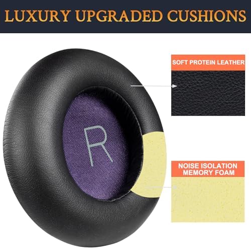 Transform Your Audio Experience with SOULWIT Replacement Ear Pads for Plantronics Back Beat Pro – Premium Noise Isolation Memory Foam Cushions, Luxurious Protein Leather Covering, Effortless Installation, and Enhanced Compatibility – Elevate Comfort and Sound Quality Today!
