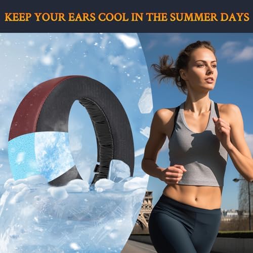 SOULWIT Premium Cooling-Gel Earpads for Sony PS5 Pulse 3 D Wireless Headset – Noise-Isolating Cushions for Enhanced Comfort and Gameplay – Effortless Installation, Sleek Black Design for Ultimate Gaming Experience