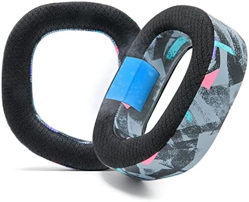 Ultimate Comfort Cooling Gel Earpads for Corsair HS80 Headsets – Wicked Cushions 90’s Black Replacement Ear Cushions for Enhanced Sound Isolation and Long-Lasting Gaming Performance – Perfect for Extended Play and Immersive Audio Experience