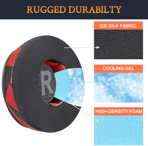 Upgrade Your AKG N60/N60 NC Wireless Experience with SOULWIT Cooling Gel Earpads – High-Density Noise Isolation Foam Cushions for Ultimate Comfort – Perfect Fit for Wireless Models – Enhance Sound Quality and Enjoy Long Listening Sessions Without Distractions – Durable CG Black Design for Lasting Performance