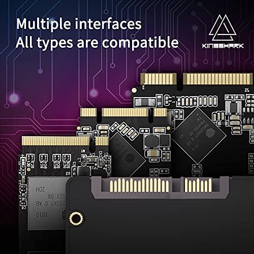 Upgrade Your Device Performance with Kingshark 64 GB M.2 2242 SSD – Lightning-Fast Internal Solid State Drive for Desktops & Laptops, SATA III 6 Gb/s, Streamlined Installation for Optimal Efficiency and Speed Enhancement