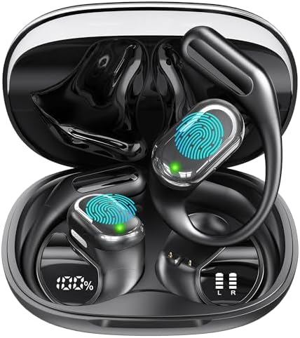Transform Your Communication with Advanced Wireless Translation Earbuds – Enjoy 144 Languages in Real-Time, Exceptional HD Sound, and Noise Cancellation for Sports, Learning, and Music – Sleek Black Design with Long Battery Life for Ultimate Versatility and Performance