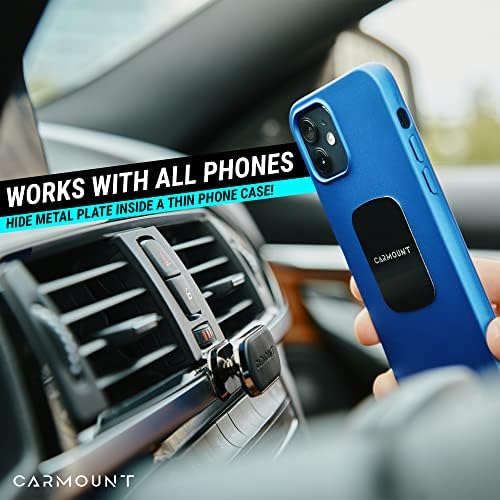 Revolutionary F1 Dashboard Car Mount | Magnetic Phone Holder with Ultra-Strong 8 X N52 Magnets | 360° Adjustable Viewing for All Smartphones | Universal Magnetic Car Mount for Enhanced Driving Safety and Convenience