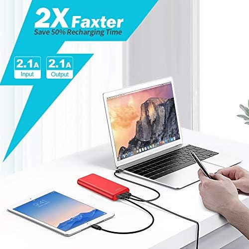 Maximize Your Power On-the-Go: 26800 m Ah Ultra-High Capacity Portable Charger with Dual USB Outputs for High-Speed Charging – Universal Compatibility with i Phone 16/15/14/13/12, Galaxy, Android & More – Lightweight & Safe External Battery Pack for Travel & Daily Use