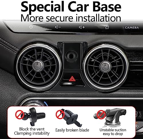 Nissan Sentra Car Phone Holder Mount (2020-2025) – Premium Smartphone Bracket with 360-Degree Rotation for Ultimate Navigation Convenience and Interior Elegance – Durable, Adjustable, Tool-Free Installation for Safe Driving Experience