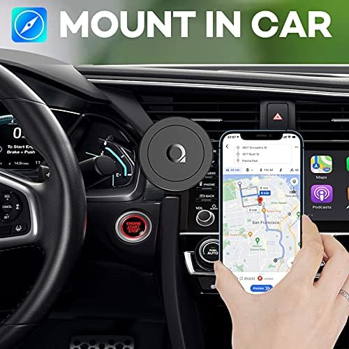 Premium Sticky Magnetic Phone Mount for Mag Safe Devices – Secure Silicone Holder for i Phone 12-16 Pro Max and Mini – Versatile Car & Wall Mount for Enhanced Accessibility and Safety