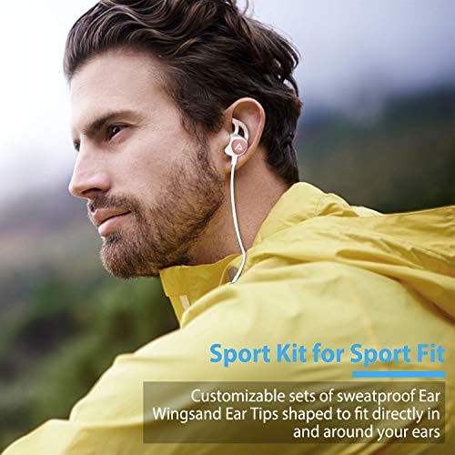 High-Performance Lightning Earbuds with Magnetic Design – MFi Certified Sports Headphones for i Phone 14/13/12/11/Pro Max/Xr/Xs Max/X – Noise-Isolating In-Ear Earphones with Built-in Microphone for Ultimate Workout Experience – Secure Fit and Premium Sound Quality