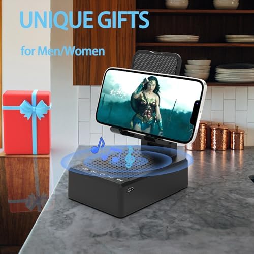 Revolutionize Your Audio Experience: Wireless Bluetooth Speaker Phone Stand with Anti-Slip Base – Ideal Gift for Men and Women, Perfect for Birthdays and Special Occasions, Enhanced Device Compatibility and Immersive HD Surround Sound
