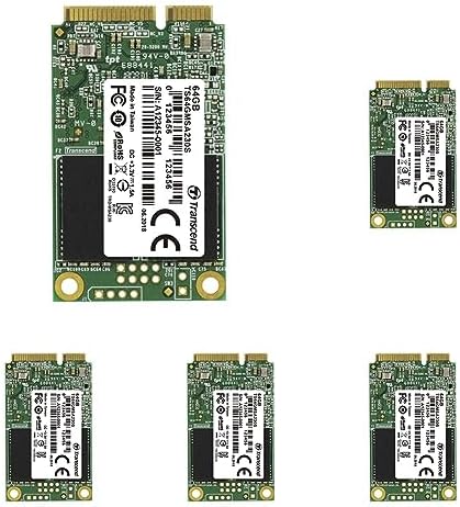 Transcend 256 GB m SATA SSD – Ultra-Fast Internal Solid State Drive with 530 MB/s Read Speed for Seamless Performance in Ultrabooks, Desktops, and Tablets – Advanced 3 D TLC NAND with DRAM Cache and LDPC Error Correction for Maximum Reliability and Efficiency